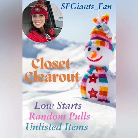 1-200 Unlisted Items - Closet Clearout‎ - Picture 1 of 1